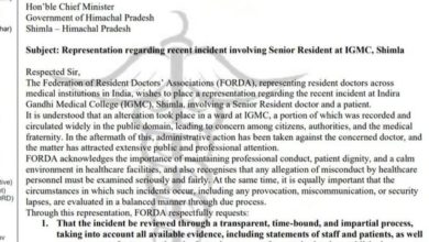 IGMC शिमला मामला: देशभर के रेजिडेंट डॉक्टर्स ने उठाई निष्पक्ष जांच की मांग