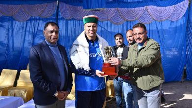 हिमाचल प्रदेश पॉवर कॉर्पोरेशन लिमिटेड के उन्नीसवें स्थापना दिवस पर क्रिकेट प्रतियोगिता का शुभारंभ हिमाचल प्रदेश पॉवर कॉर्पोरेशन लिमिटेड के उन्नीसवें स्थापना दिवस पर क्रिकेट प्रतियोगिता का शुभारंभ