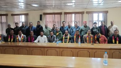 जल शक्ति विभाग कार्य निरीक्षक संघ की नई राज्य कार्यकारिणी गठित, राजू वर्मा प्रदेश अध्यक्ष निर्वाचित जल शक्ति विभाग कार्य निरीक्षक संघ की नई राज्य कार्यकारिणी गठित, राजू वर्मा प्रदेश अध्यक्ष निर्वाचित