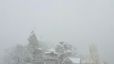 टूटा सब्र “ शिमला में बिखरी सफेद चाँदी “