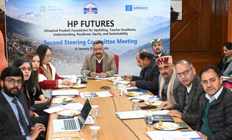 पूरा स्कूल–पूरा समुदाय” मॉडल को बढ़ावा—यूनेस्को एचपी फ्यूचर्स परियोजना पर उच्चस्तरीय समीक्षा