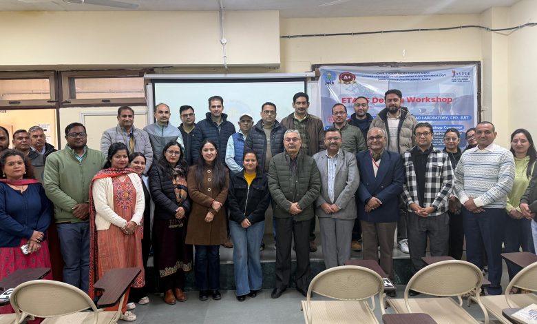 जेयूआईटी में ETABS डिज़ाइन प्रशिक्षण कार्यशाला का शुभारंभ