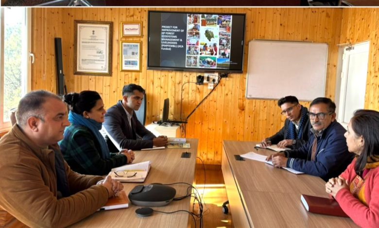 प्रोबेशन आईएफएस अफसरों ने लिया जाइका परियोजना का ज्ञान