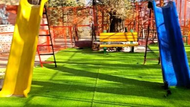 15 वर्ष बाद 20 लाख से चमका पार्क, बच्चों के लिए नए झूले