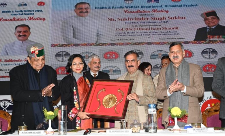 हिमाचल में स्वास्थ्य क्रांति का रोडमैप तैयार: तीन साल में नंबर-वन राज्य बनने का लक्ष्य हिमाचल में स्वास्थ्य क्रांति का रोडमैप तैयार: तीन साल में नंबर-वन राज्य बनने का लक्ष्य