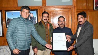 पीएम फसल बीमा योजना में HP सहकारी बैंक देश में प्रथम