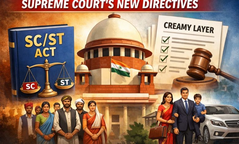 SC/ST आरक्षण में क्रीम-लेयर? सुप्रीम कोर्ट ने केंद्र-राज्यों को नोटिस जारी किया