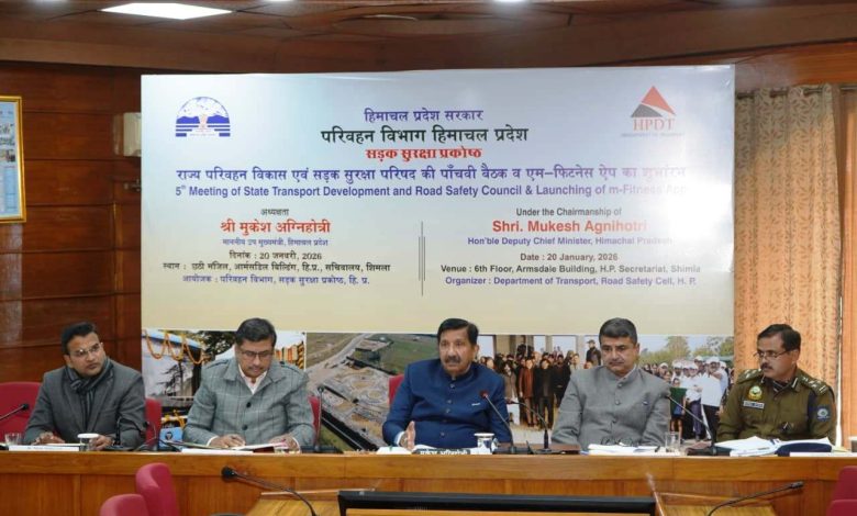 परिवहन क्षेत्र में डिजिटल सुधार और हरित मोबिलिटी को प्राथमिकता: उप-मुख्यमंत्री मुकेश अग्निहोत्री