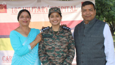 नूरपुर की बेटी बनी आर्मी मेडिकल कोर में कैप्टन, क्षेत्र में खुशी की लहर