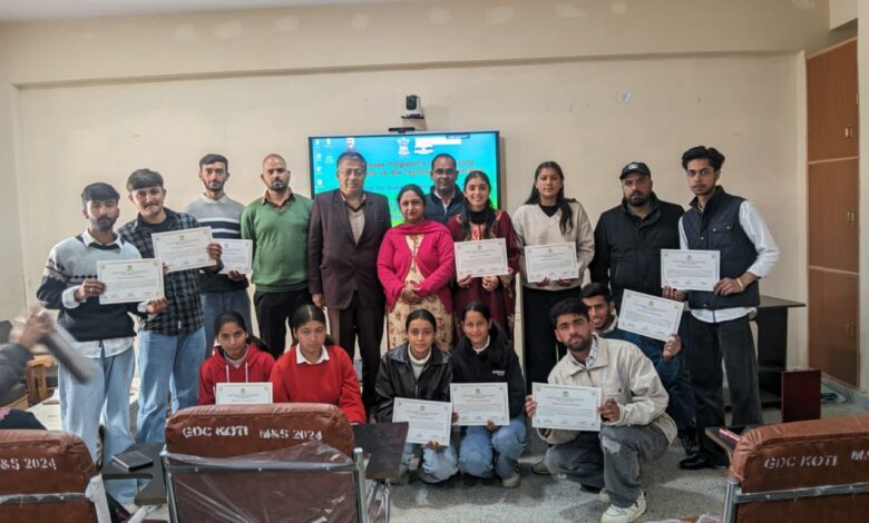 राजकीय महाविद्यालय चायल-कोटी में सांख्यिकी जागरूकता कार्यक्रम आयोजित