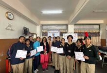 छात्राओं ने दिखाया सेवा भाव, RKMV में सफल रक्तदान शिविर आयोजित