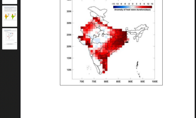 ALERT :  मार्च–मई 2026 में बढ़ेगी गर्मी, निचले इलाकों में हीट वेव के ज्यादा दिन