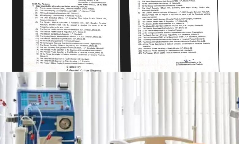 Asar ALERT : हिमाचल में डायलिसिस संकट गहराया, कई किडनी मरीजों को जान का ख़तरा