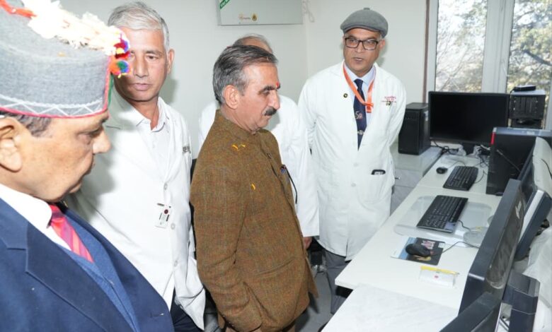 IGMC शिमला बना हाईटेक—CM Sukhvinder Singh Sukhu ने किया न्यूक्लियर मेडिसिन ब्लॉक का उद्घाटन