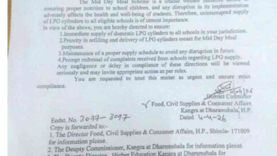 MDM: हिमाचल प्रदेश के कई स्कूलों में मिड-डे मील प्रभावित: कांगड़ा का मामला प्रमुख