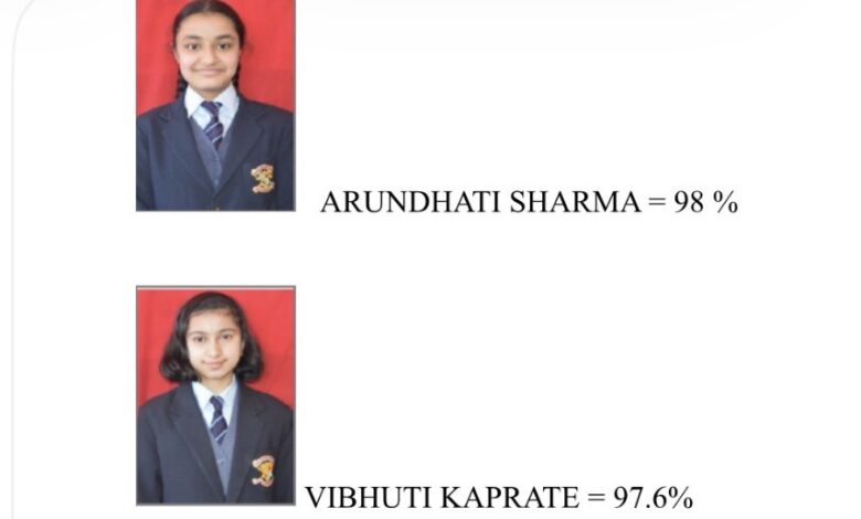 Arundhati Sharma Tops Loreto Convent School Tara Hall with 98% in CBSE Class X