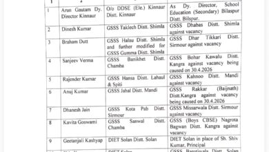 प्रधानाचार्य की ज्वाइनिंग को लेकर यू-टर्न
