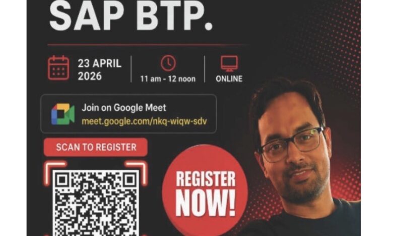 SAP BTP Awareness Session Highlights Emerging Career Opportunities