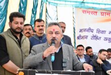 रावीं में विकास की रफ्तार तेज: शिक्षा मंत्री ने दो संपर्क सड़कों का किया लोकार्पण