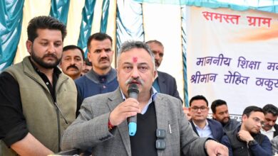 रावीं में विकास की रफ्तार तेज: शिक्षा मंत्री ने दो संपर्क सड़कों का किया लोकार्पण