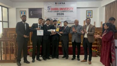 देश के टॉप लॉ कॉलेज एक मंच पर, बाहरा यूनिवर्सिटी में दिखा कानूनी कौशल