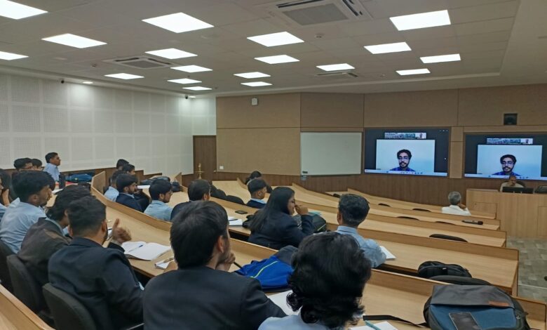 JUIT Hosts Webinar on Managing Anxiety and Stress in Collaboration with YourDOST