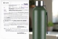 बड़ा आदेश जारी: हर स्कूल छात्र को फ्री स्टील बोतल देगी सरकार