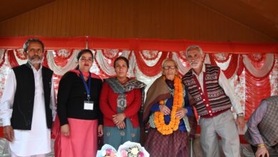 मशोबरा के सिपुर मेले में पहली बार बुजुर्ग महिला बनी मुख्य अतिथि