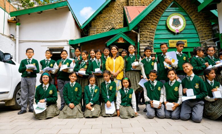 सेंट थॉमस विद्यालय में छात्रों के लिए हुई ”घर का काम सबका काम” नामक वर्कशॉप हुई आयोजित