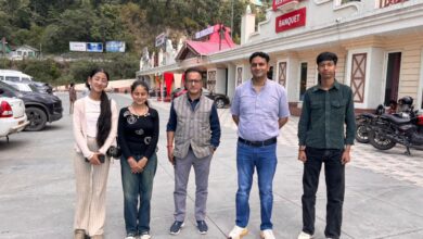 केरल के लिए रवाना हुआ शिमला के विद्यार्थियों का दल
