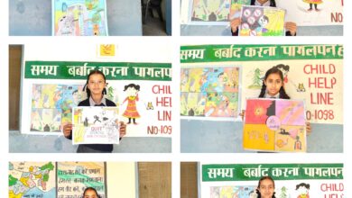 सहल स्कूल में तंबाकू के खिलाफ शपथ, नुक्कड़ नाटक और चित्रकला प्रतियोगिता आयोजित