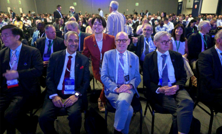President International Commission on Large Dams addresses Inaugural Session of the International Symposium on Dams in Mexico