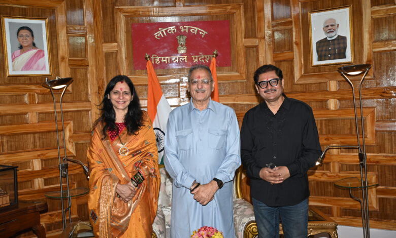 शिमला में सजेगा कला का महाकुंभ, अभिनेता रोहिताश्व गौड़ ने राज्यपाल से की मुलाकात