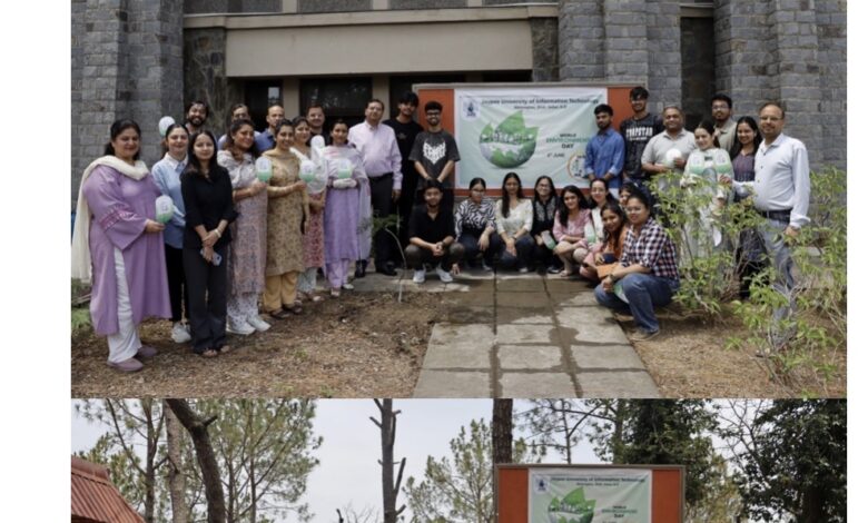 JUIT Marks World Environment Day with ‘Ek Ped Maa Ke Naam’ Tree Plantation Drive