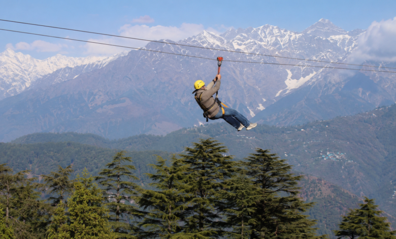 इको-एडवेंचर जिपलाइन ने धर्मशाला पर्यटन में भरा नया रोमांच