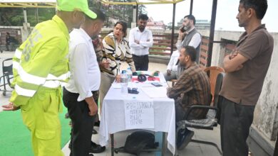 सब्जी मंडी एवं भट्टा कुफर स्कूल में आया भूकंप