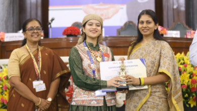 50 लाख युवाओं में चमकी हिमाचल की बेटी, ओशीन शर्मा ने राष्ट्रीय युवा संसद में बनाई खास पहचान