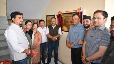 शिक्षा मंत्री रोहित ठाकुर ने सोलंग पंचायत को दी विकास कार्यों की सौगात शिक्षा मंत्री रोहित ठाकुर ने सोलंग पंचायत को दी विकास कार्यों की सौगात