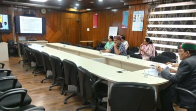 स्वास्थ्य मंत्री ने रोगी कल्याण समिति की बैठक की अध्यक्षता की