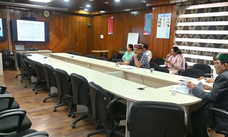 स्वास्थ्य मंत्री ने रोगी कल्याण समिति की बैठक की अध्यक्षता की स्वास्थ्य मंत्री ने रोगी कल्याण समिति की बैठक की अध्यक्षता की