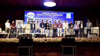 हिमाचल मेडिकल ऑफिसर्स एसोसिएशन को मिला नया नेतृत्व, डॉ. अंकुश ठाकुर बने अध्यक्ष