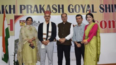 शिमला विश्वविद्यालय में ओरिएंटेशन प्रोग्राम: ‘तकनीक और व्यवहारिक ज्ञान ही सफलता की असली चाबी’ — ब्यूरो चीफ राजेश मंडोत्रा शिमला विश्वविद्यालय में ओरिएंटेशन प्रोग्राम: ‘तकनीक और व्यवहारिक ज्ञान ही सफलता की असली चाबी’ — ब्यूरो चीफ राजेश मंडोत्रा