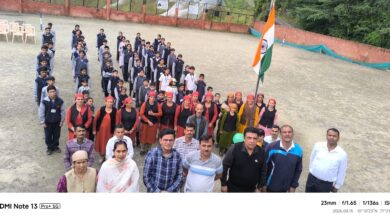 राजकीय वरिष्ठ माध्यमिक पाठशाला कथोग में हर्षोल्लास से मनाया गया स्वतंत्रता दिवस