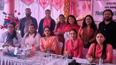 स्वास्थ्य जांच शिविर में 121 सफाई मित्रों एवं कर्मचारियों का स्वास्थ्य परीक्षण