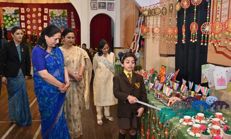 ऑकलैंड हाउस स्कूल में लोअर प्राइमरी विभाग की प्रदर्शनी आयोजित