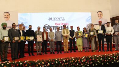 शिक्षा में उत्कृष्ट योगदान के लिए समग्र शिक्षा निदेशक राजेश शर्मा को ‘हिमाचल रत्न