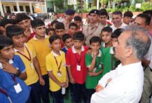 विद्यार्थियों से मुख्यमंत्री का संवाद, करियर से लेकर स्वच्छता और पेपर लीक तक हुए सवाल