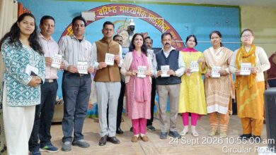 स्वच्छता ही सेवा अभियान के तहत छात्राओं ने खेल गतिविधियों से दिया स्वच्छता का संदेश