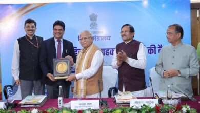 राजभाषा नीति के श्रेष्ठ कार्य-निष्पादन के लिए एसजेवीएन सम्मानित