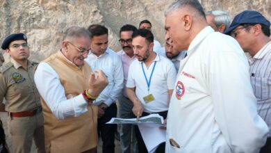 राष्ट्रपति के एम्स बिलासपुर के प्रस्तावित दौरे के दृष्टिगत राज्यपाल ने एनएच-205 के फोरलेन कार्य का किया निरीक्षण